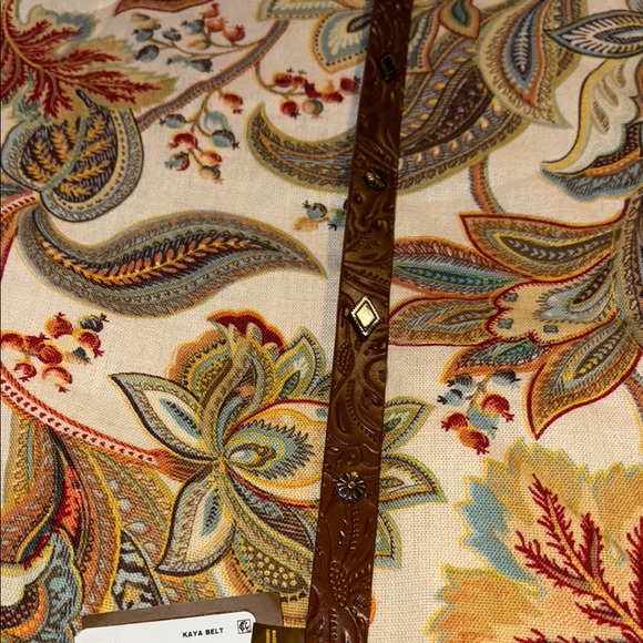 Patricia Nash Studded Brown Kaya Belt NWT - Picture 4 of 4